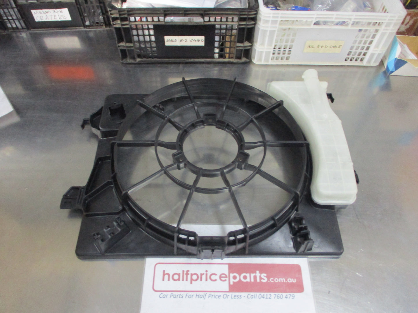 Hyundai Accent/Veloster Genuine Radiator Shroud With Reservoir New Part