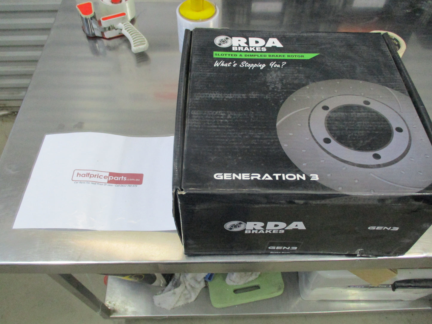 RDA Rear Slotted & Dimples Rotor Pair Suits Jeep Cherokee New Part