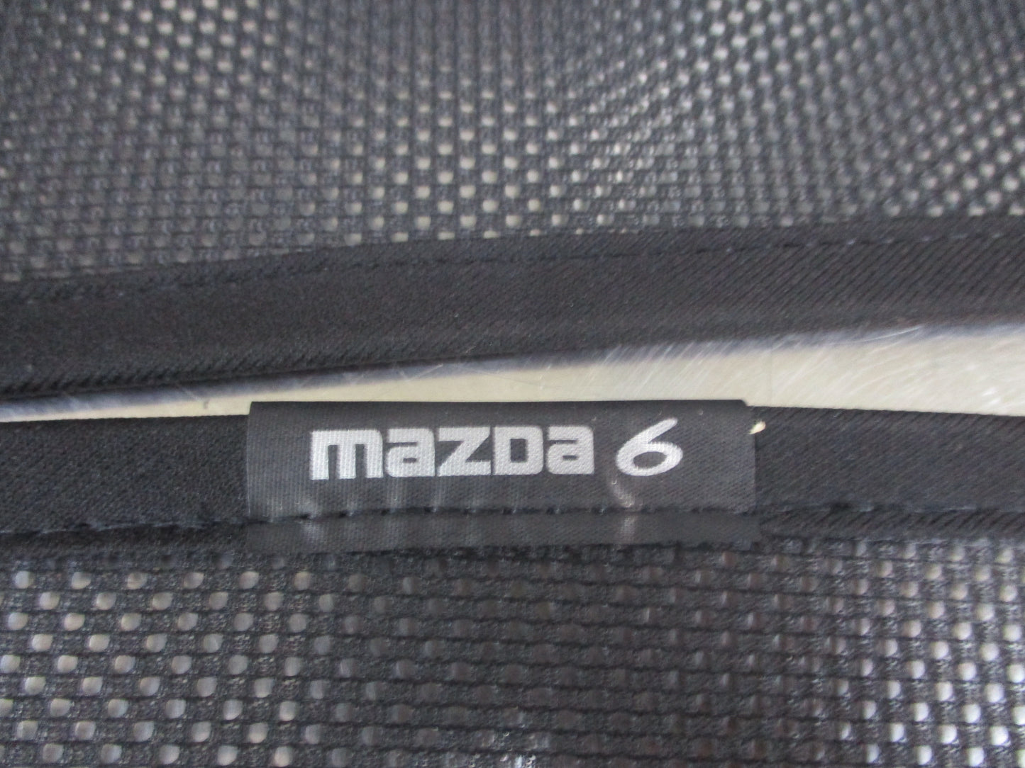Mazda 6 GH Sedan Genuine Rear Door Shades Pair New Part