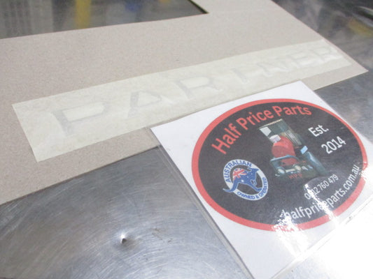 Peugeot Partner Genuine Rear Door Emblem Badge New Part