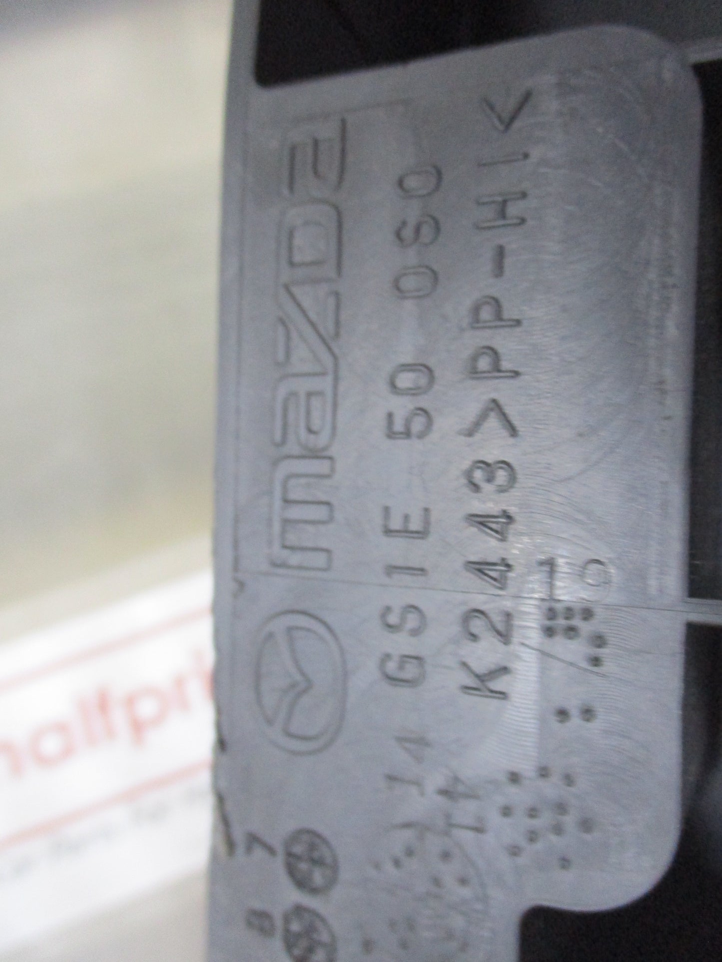 Mazda 6 GH Genuine Lower Front Bumper Reinforcing Plate New Part
