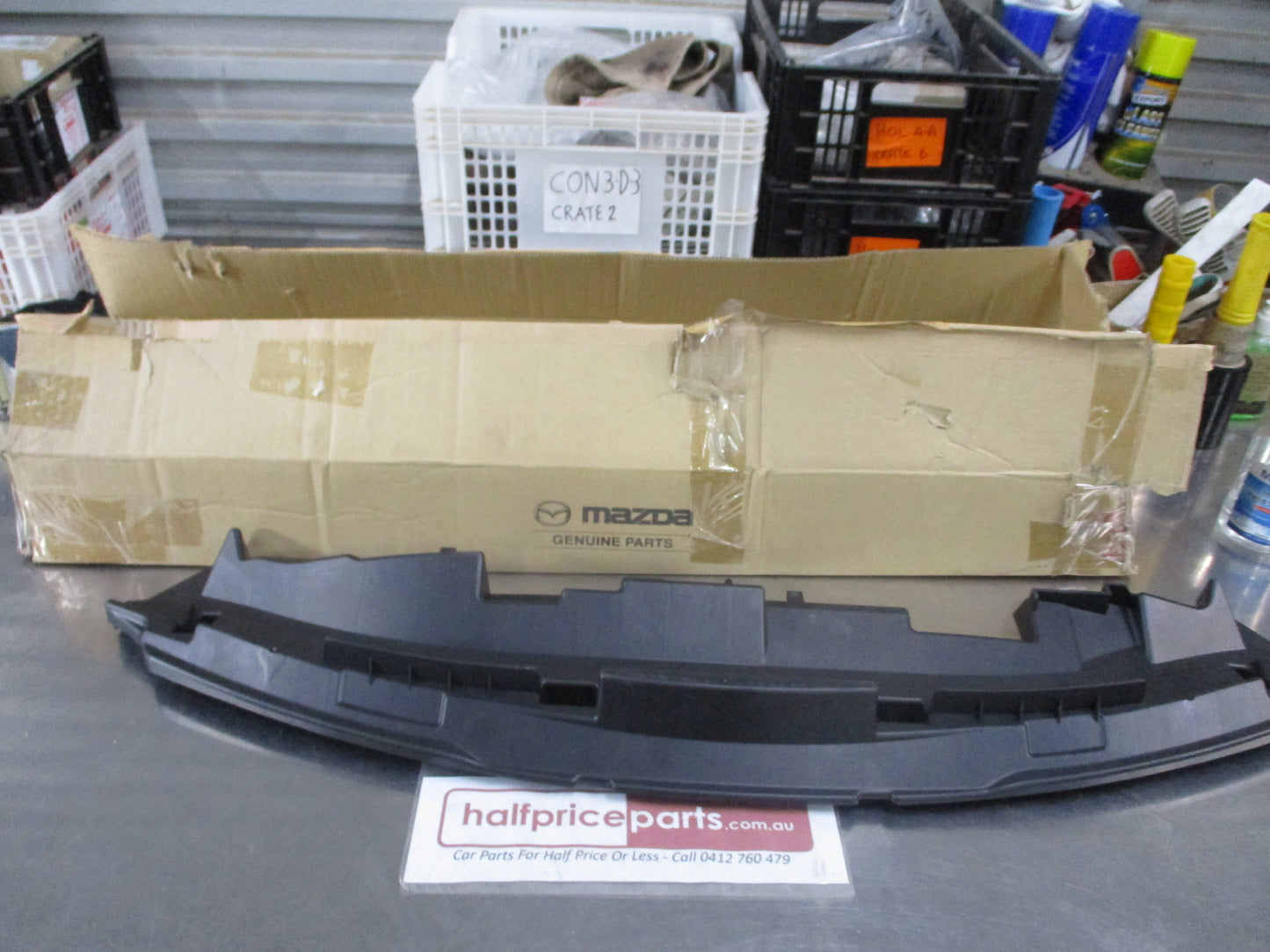 Mazda 6 GH Genuine Lower Front Bumper Reinforcing Plate New Part