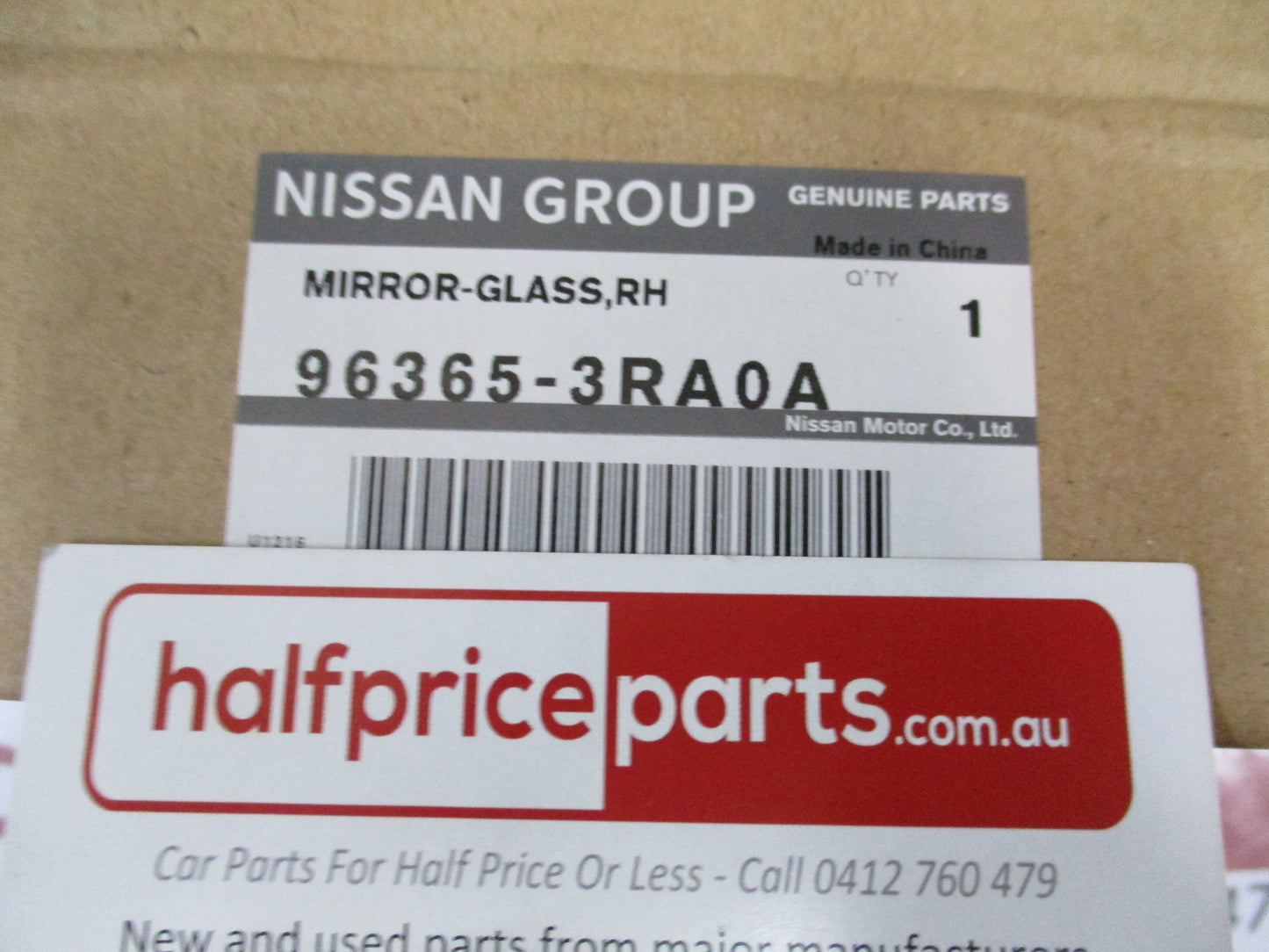 Nissan Altima Genuine Right Hand Side Mirror Glass Replacement New Part