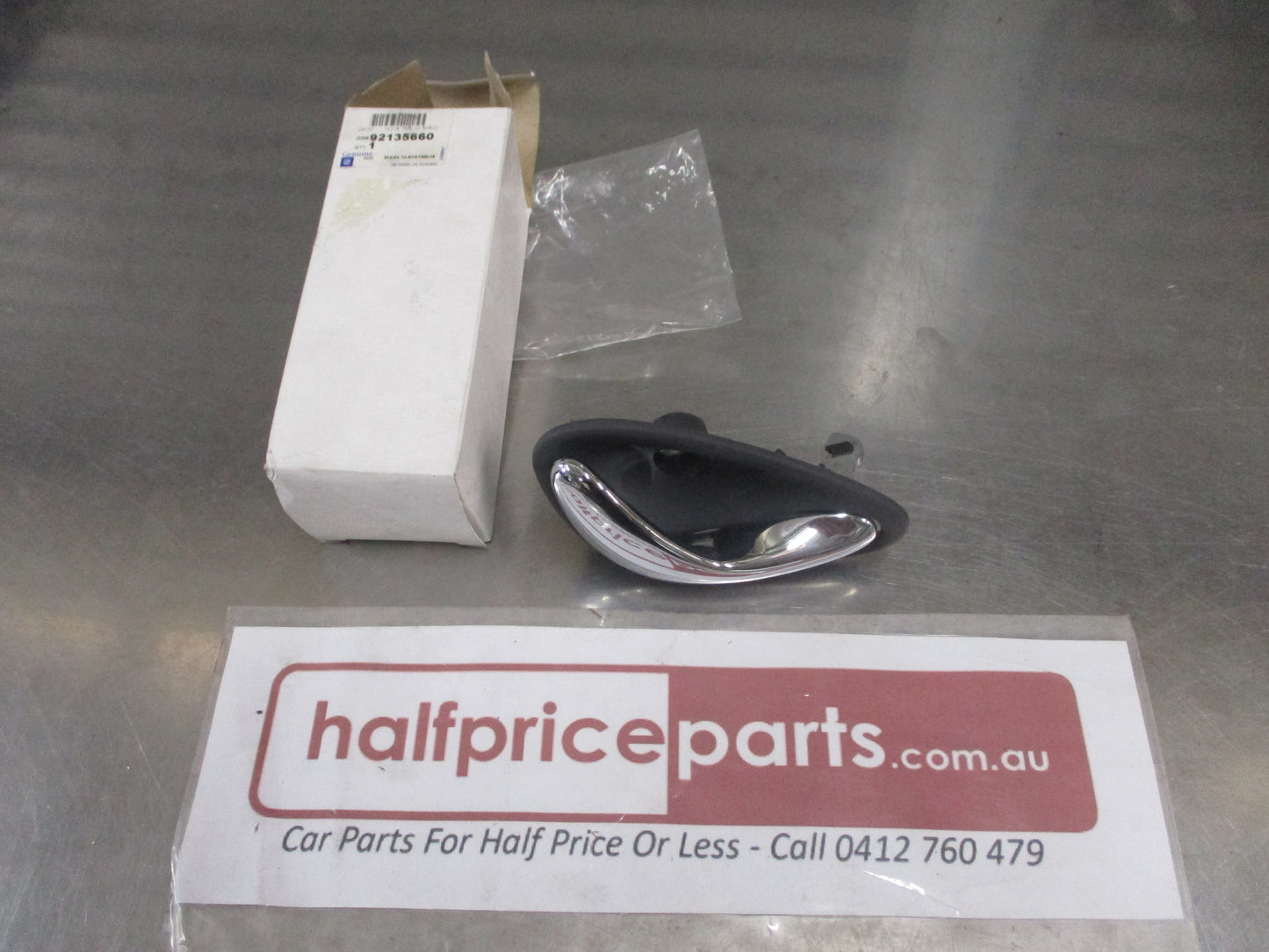 Holden VT-VX-VY Commodore Genuine Drivers Front Door Inner Chrome Handle New Part