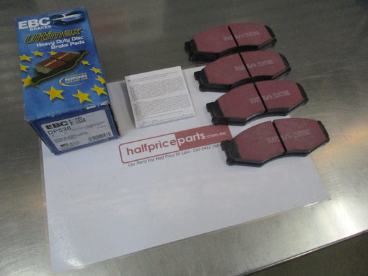 EBC Ultimax Front Brake Pads To Suit Nissan 300 ZX 3.0 Z31 AUS/NZ New Part
