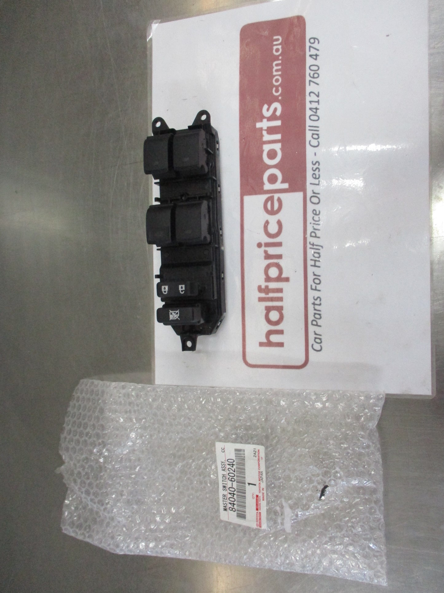 Toyota Prado/200 Series Genuine Drivers Power Window Master Switch New Part