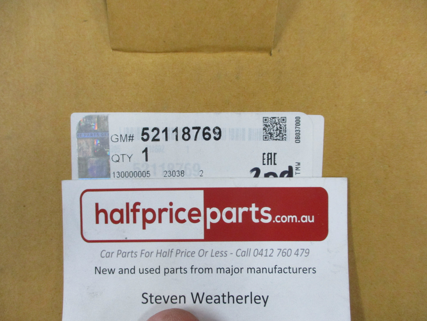 Holden Trailblazer Genuine 2nd Row Left Hand Side Retractorable Seat Belt New Part