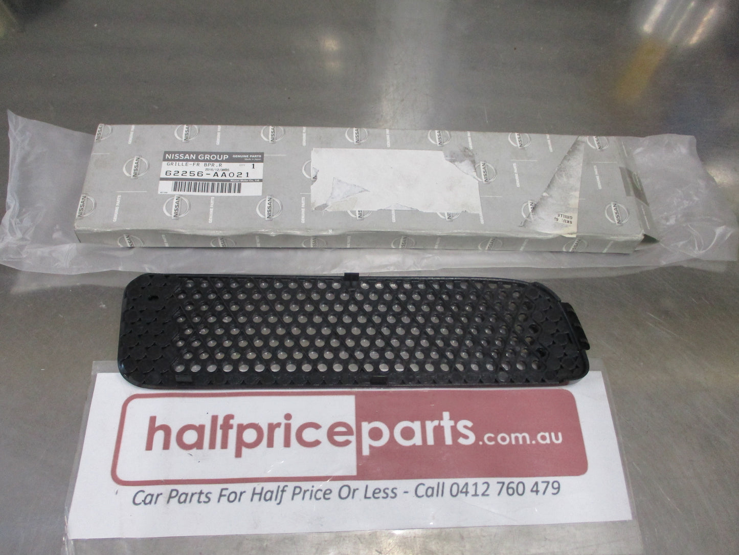 Nissan Skyline R34 GTR Right Hand Front Lower Grille (Black) New Part