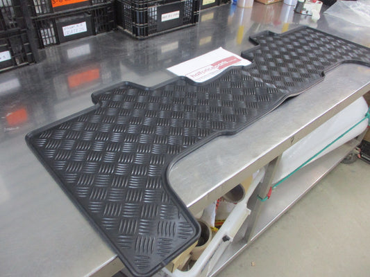 Toyota Landcruiser 70 Series Genuine 2ND Row Heavy Duty Rubber Mat New Part