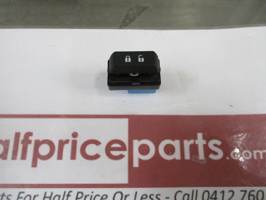 Holden Barina/Trax Genuine Jet Black Drivers Door Lock Switch New Part