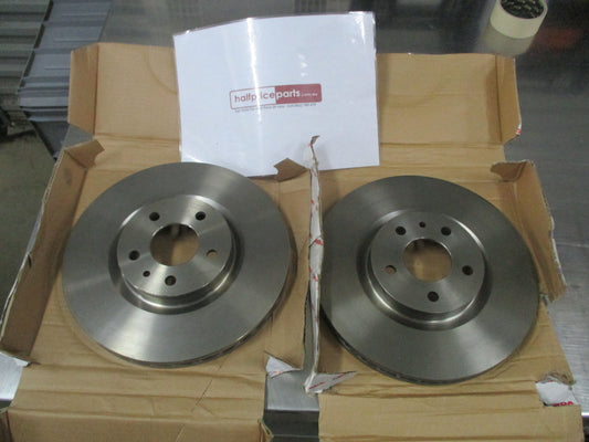 RDA Standard Front Disc Rotors To Suit Alfa Romeo 164 3.0i V6 New Part