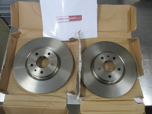 RDA Standard Front Disc Rotors To Suit Alfa Romeo 164 3.0i V6 New Part