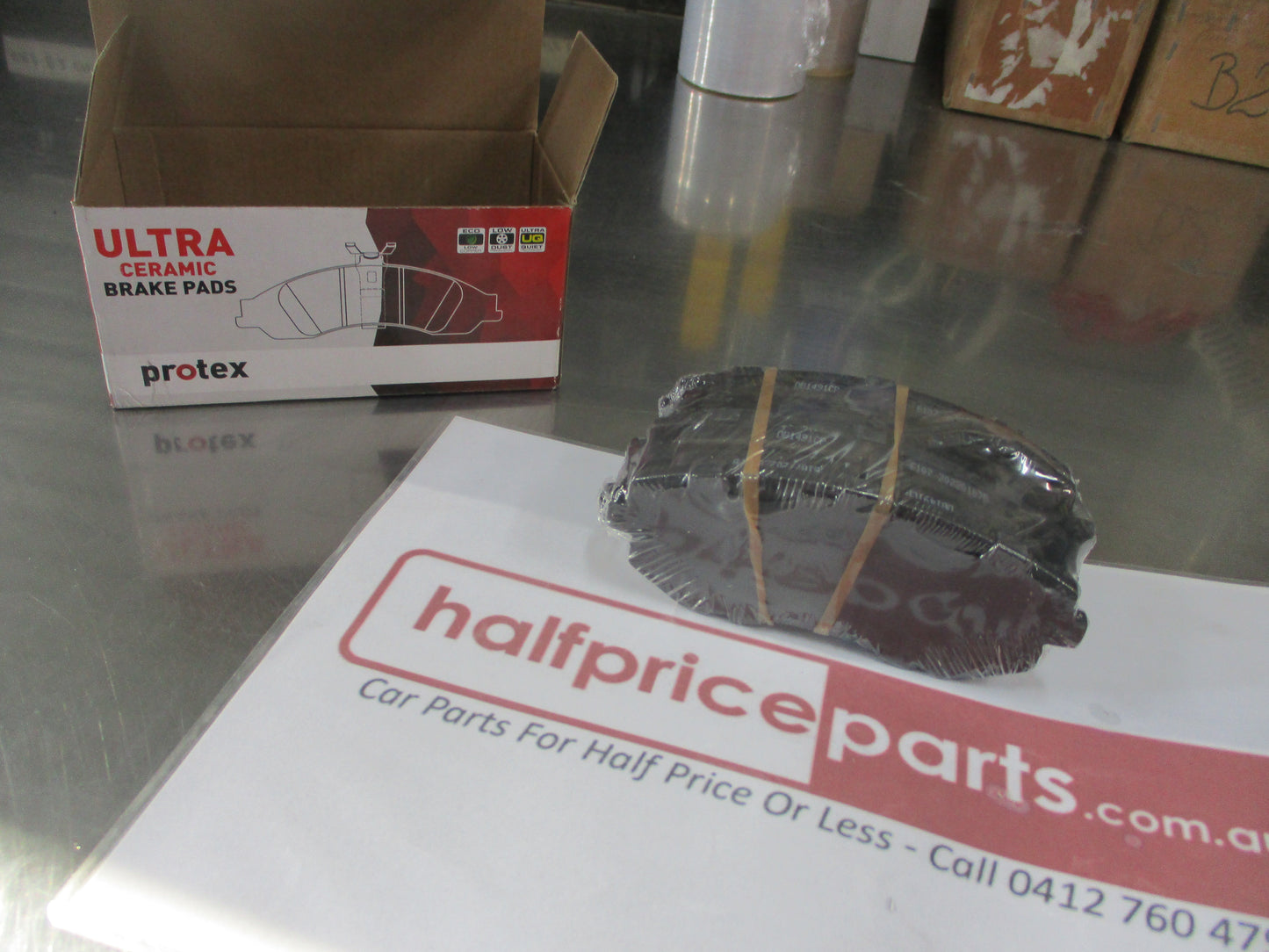 Protex Ultra Ceramic Front Brake Pad Set Suits Subaru Forester SH New Part
