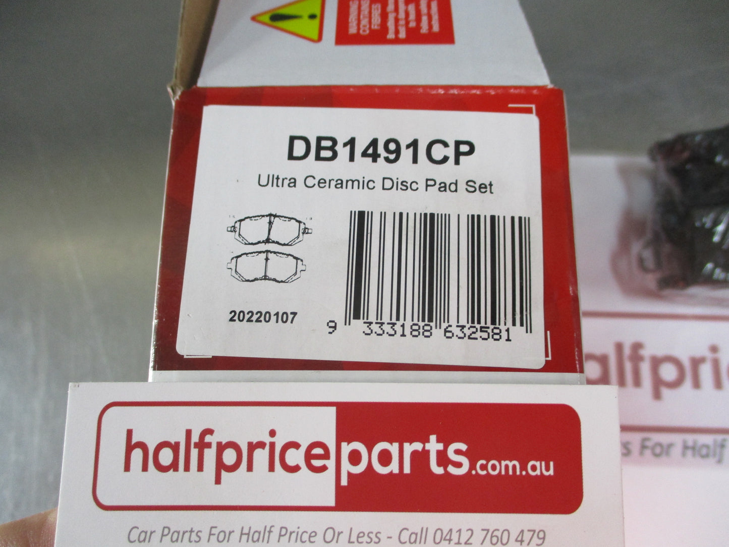 Protex Ultra Ceramic Front Brake Pad Set Suits Subaru Forester SH New Part