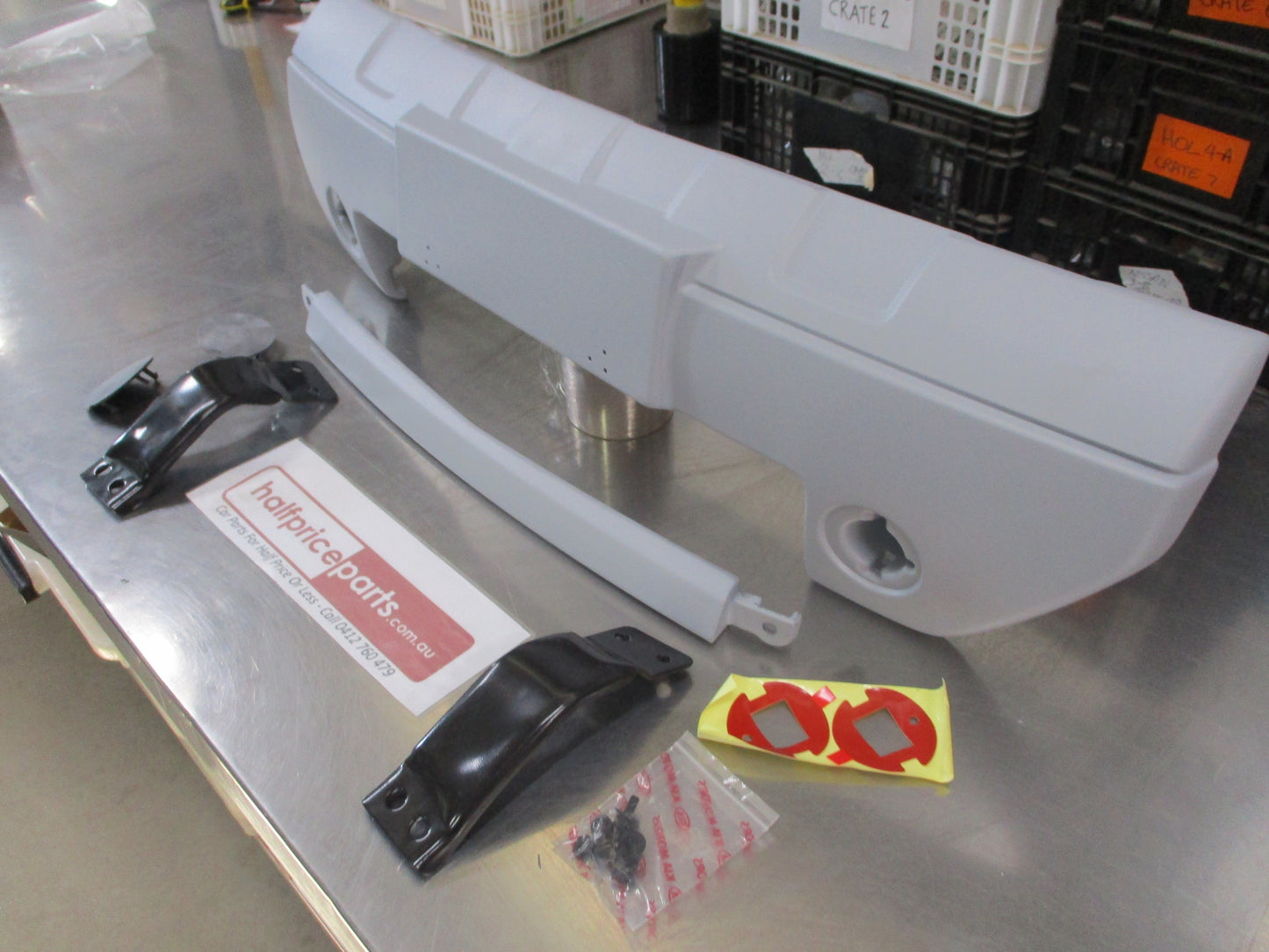 Kia Sorento Genuine Front Center Bumper Guard Assembly (Unpainted Factory Primer) New Part