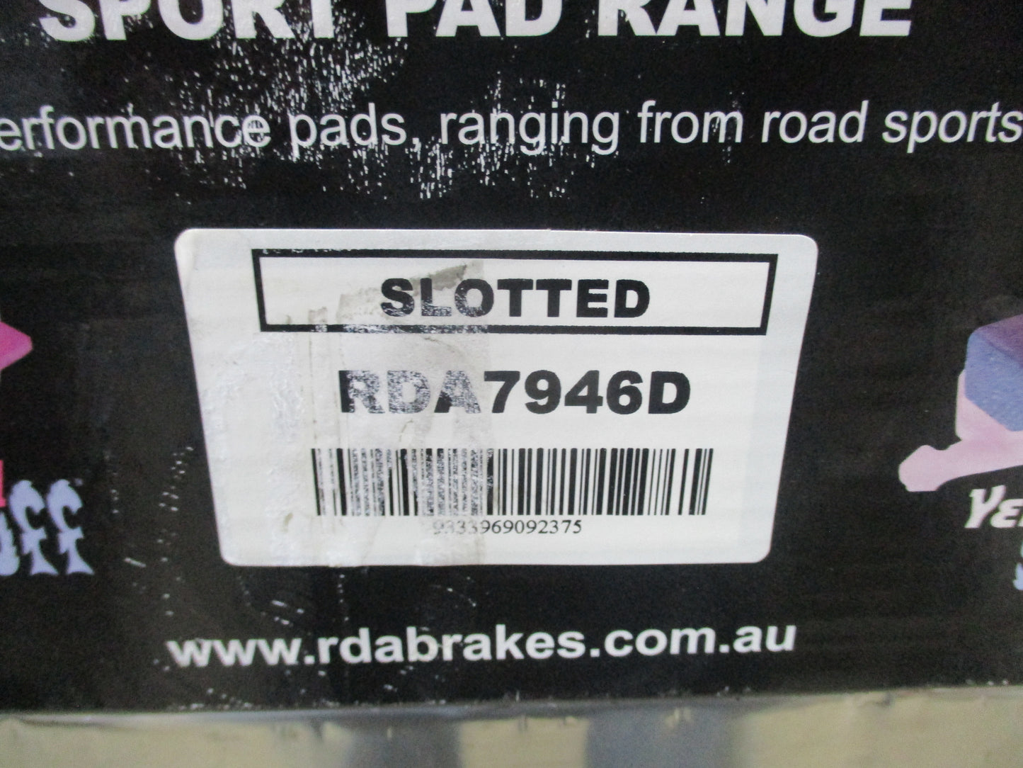 RDA Rear Slotted & Dimpled Disc Rotors To Suit Mazda 3 BK & BL 2.0L New Part