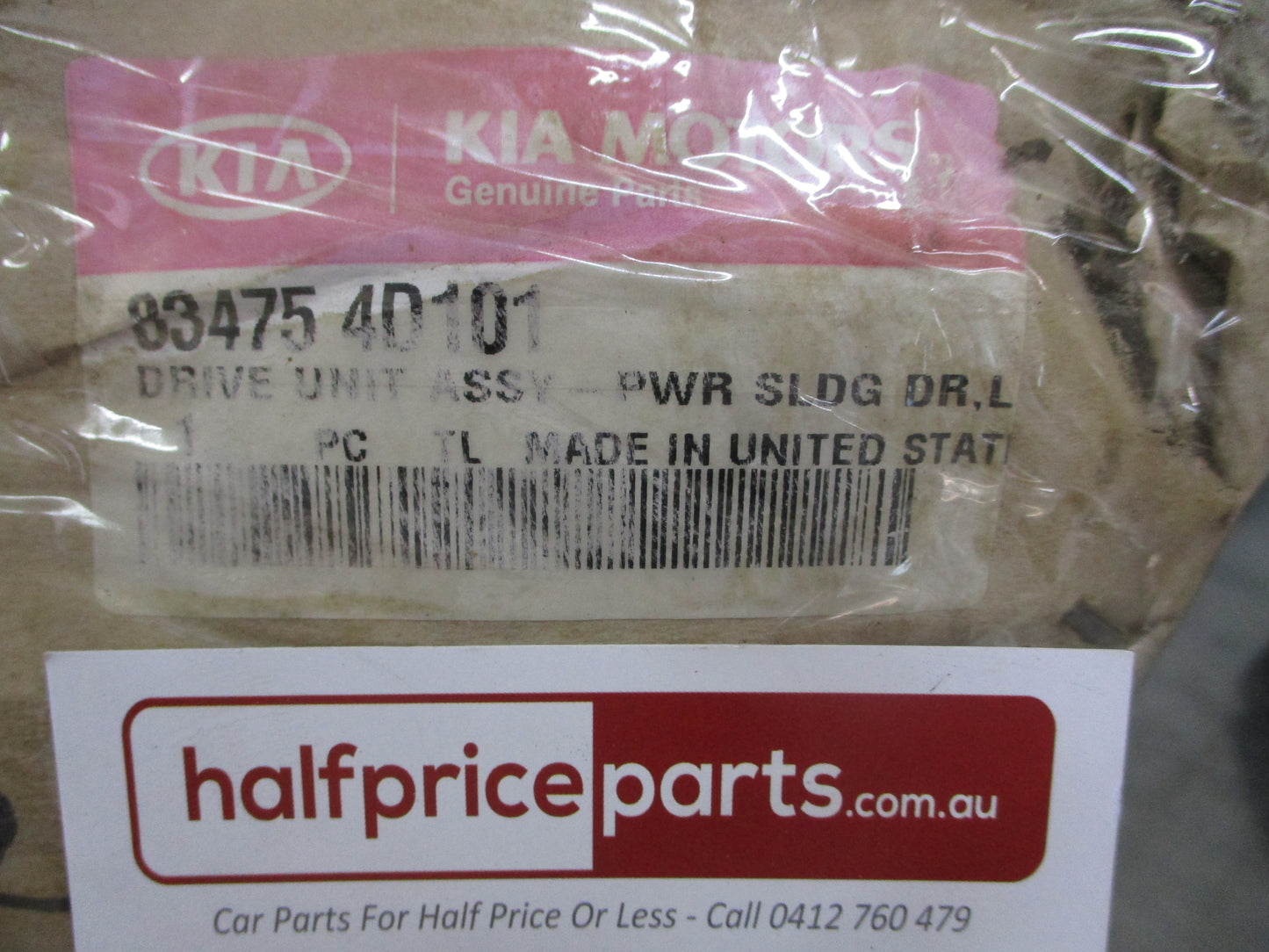 Kia Carnival Genuine Drive Assembly Unit Power Sliding Door Left Side (Passenger) New Part