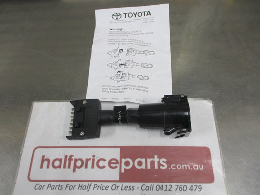 Trailer Adapter Large 7 pin Round - 7 pin Flat New Part