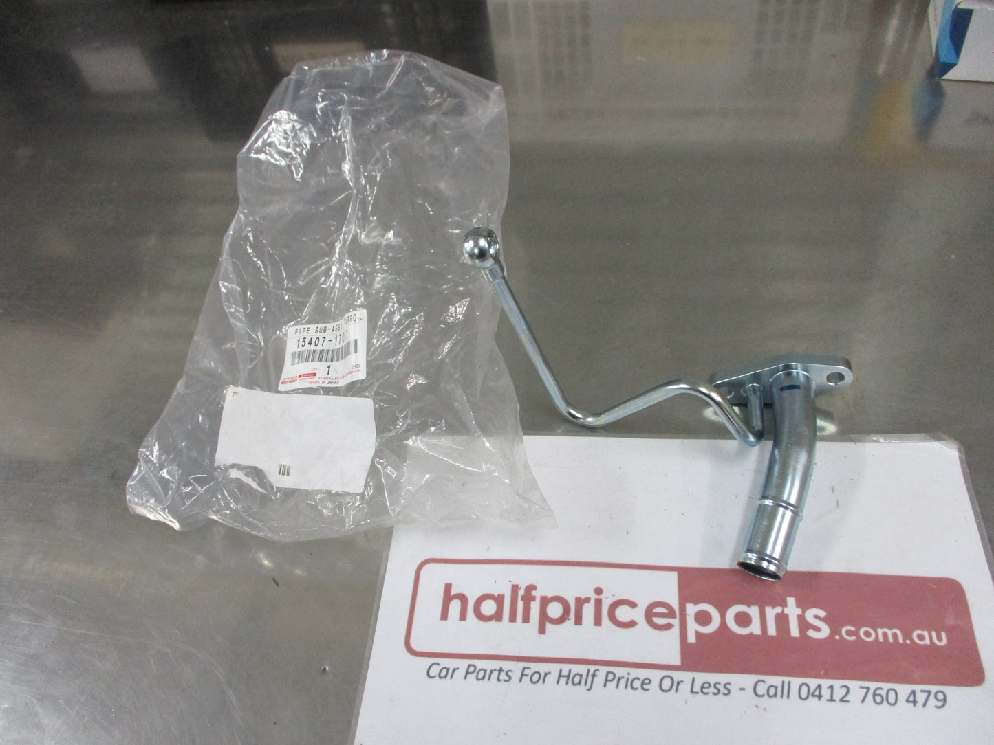 Toyota Landcruiser 80 Series HDJ80 1HDT Genuine Turbo Oil Inlet-Outlet Pipe New Part