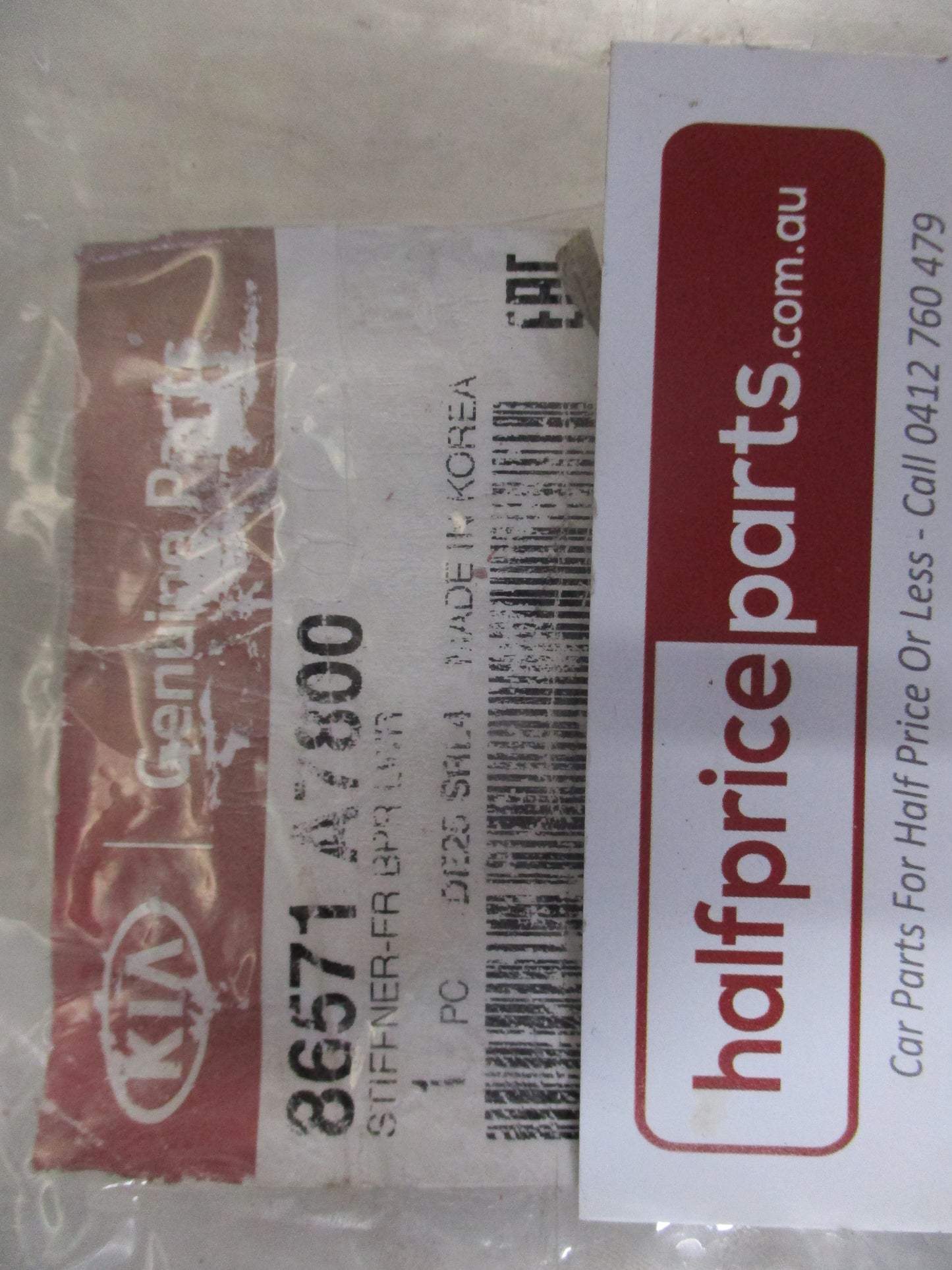 Kia Cerato Sedan Genuine Front Bumper Lower Stiffener Bar New Part