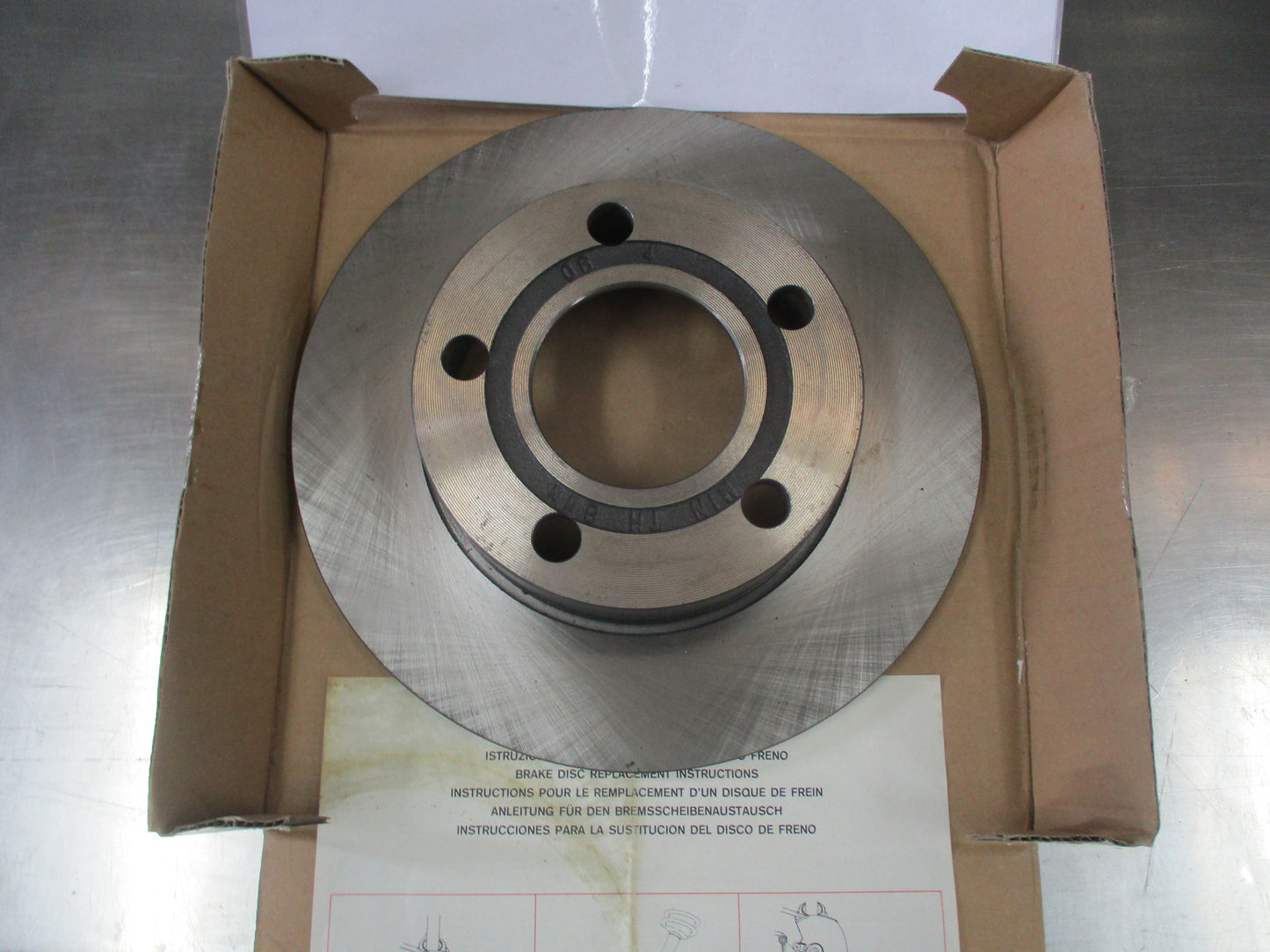 RDA Standard Rear (Single) Disc Rotor To Suit Audi A8 Quattro 2.5 TD New Part