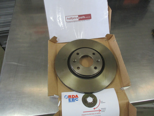 RDA Front Standard Disc Rotor To Suit Renault 21 New Part