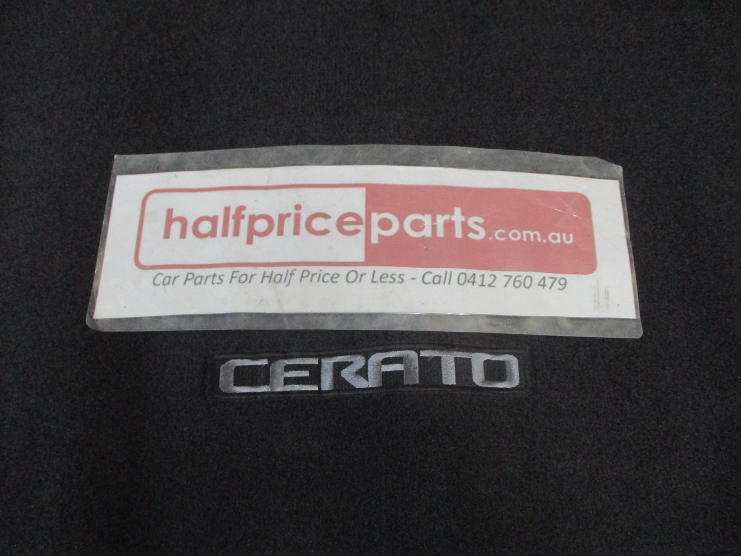 Kia Cerato YD Genuine Rear Cargo Carpet Mat New Part