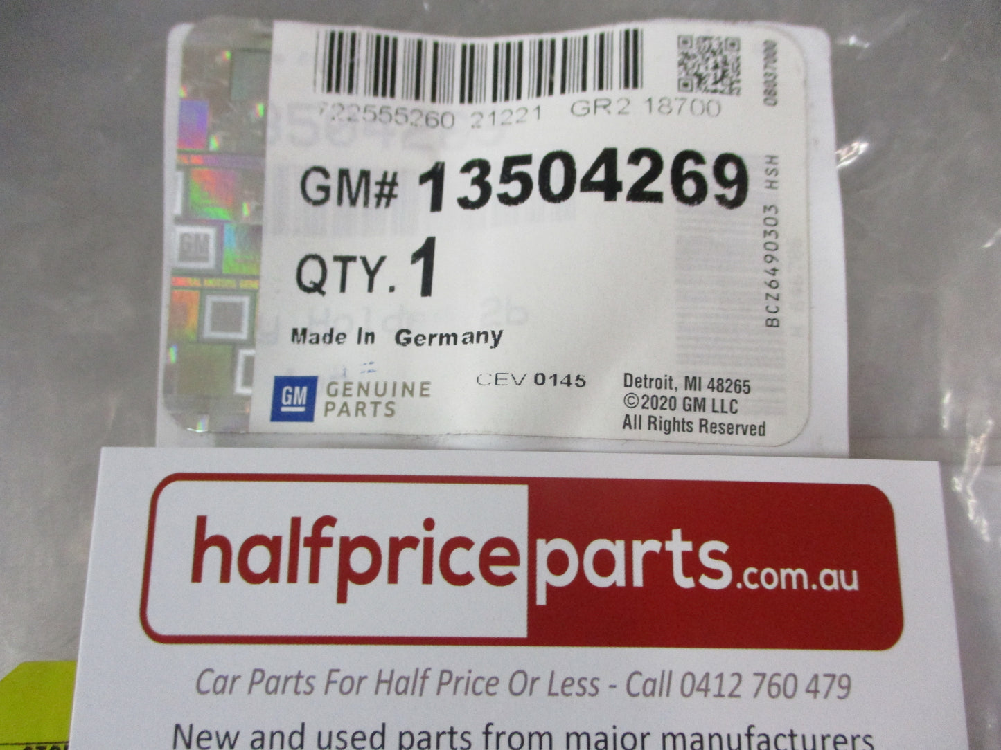 Holden Cruze Hatch-Sedan Genuine 2 Button Flip Key New Part