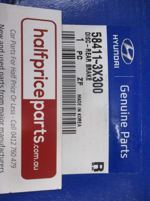 Hyundai Elantra-Venue-Kona-Veloster/Kia Cerato-Seltos-Soul Genuine Rear Disc Rotor Pair New Part