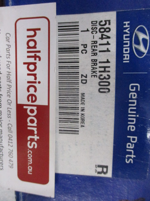 Hyundai Tuscon-Elantra/Kia Sportage Genuine Rear Brake Disc Rotor New Part