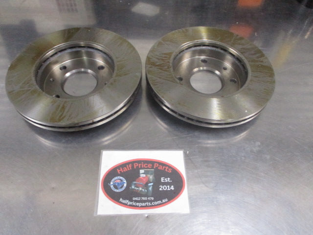 ACDelco Front Disc Brake Rotors (Pair) Suits Hyundai Elantra/Sonata New Part