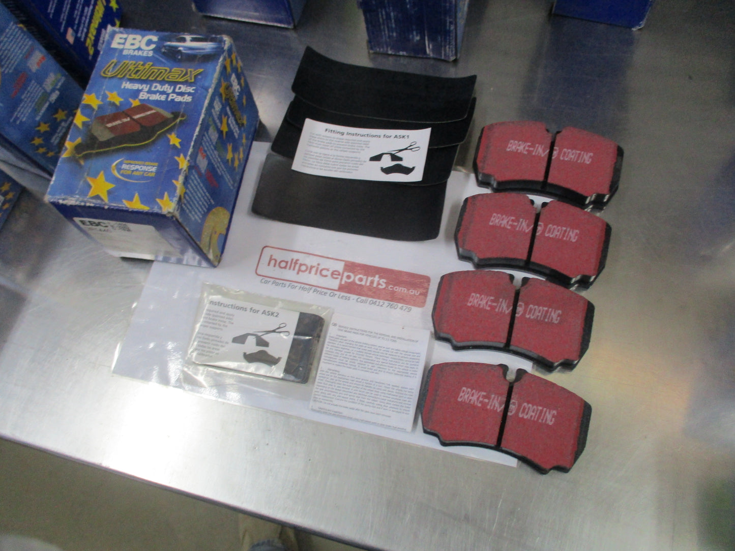 EBC Rear Brake Pad Set To Suit Ford Transit / Iveco Daily New Part