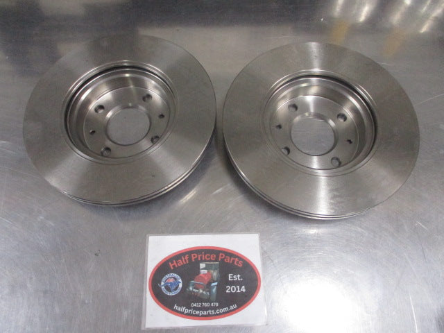 ACDelco Genuine Front Disc Brake Rotors Suits Hyundai Getz New Part