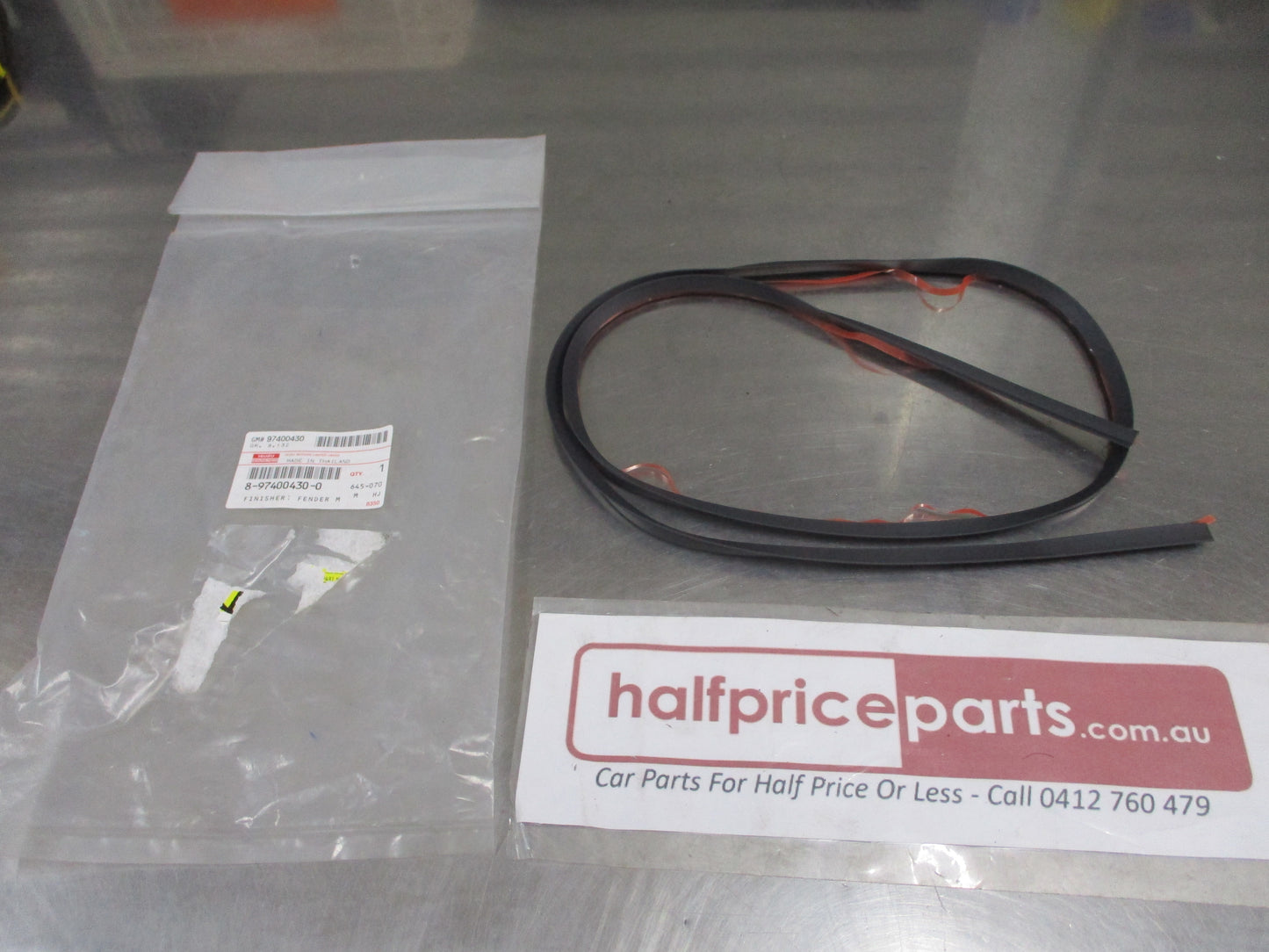 Holden Rodeo Genuine Left Hand Rear Flare Seal Rubber New Part