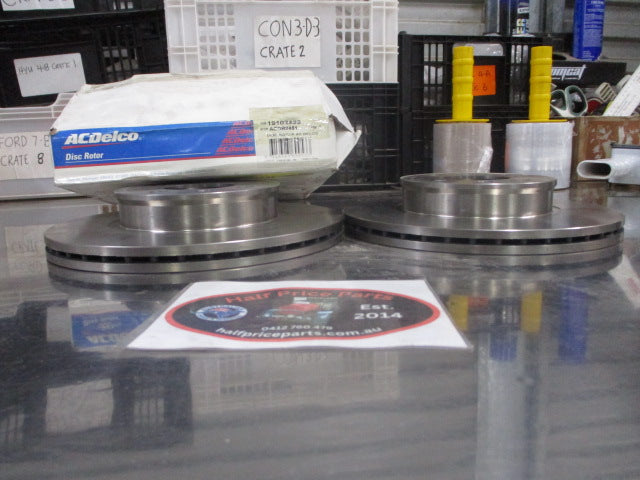 ACDelco Genuine Front Disc Brake Rotors Suits Hyundai Getz New Part