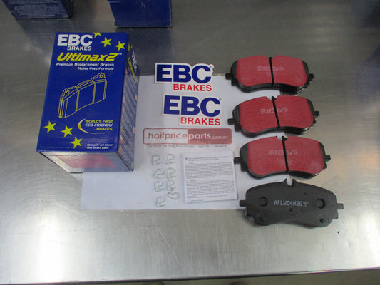 EBC Ulitimax 2 Rear Brake Pad Set To Suit Volkswagen Amarok / Crafter Van New Part