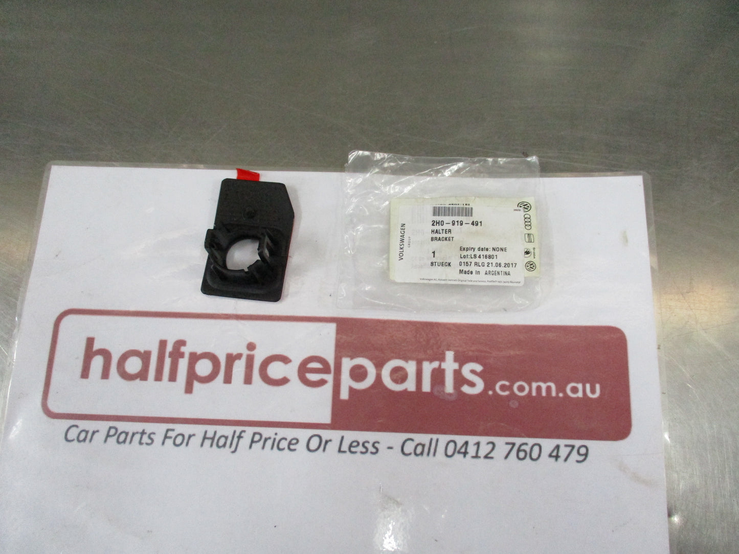 VW Amarok Genuine Left Hand Rear Parking Sensor Bracket New Part