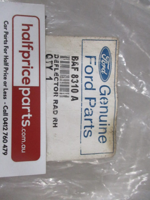 Ford BF Falcon Genuine Right Hand Radiator Air Deflector New Part