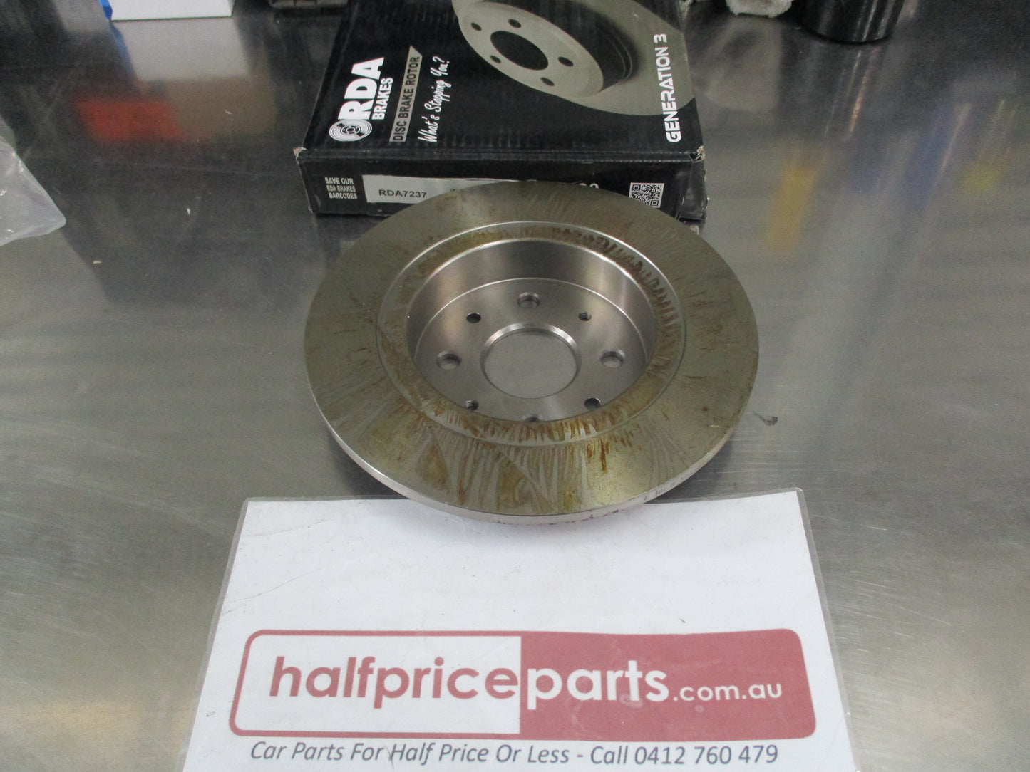 RDA Rear Standard Brake Disc Rotor (Single) New Part To Suit Kia Mentor / Cerato New Part