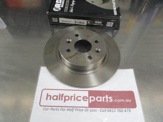 RDA Rear Standard Brake Disc Rotor (Single) New Part To Suit Kia Mentor / Cerato New Part