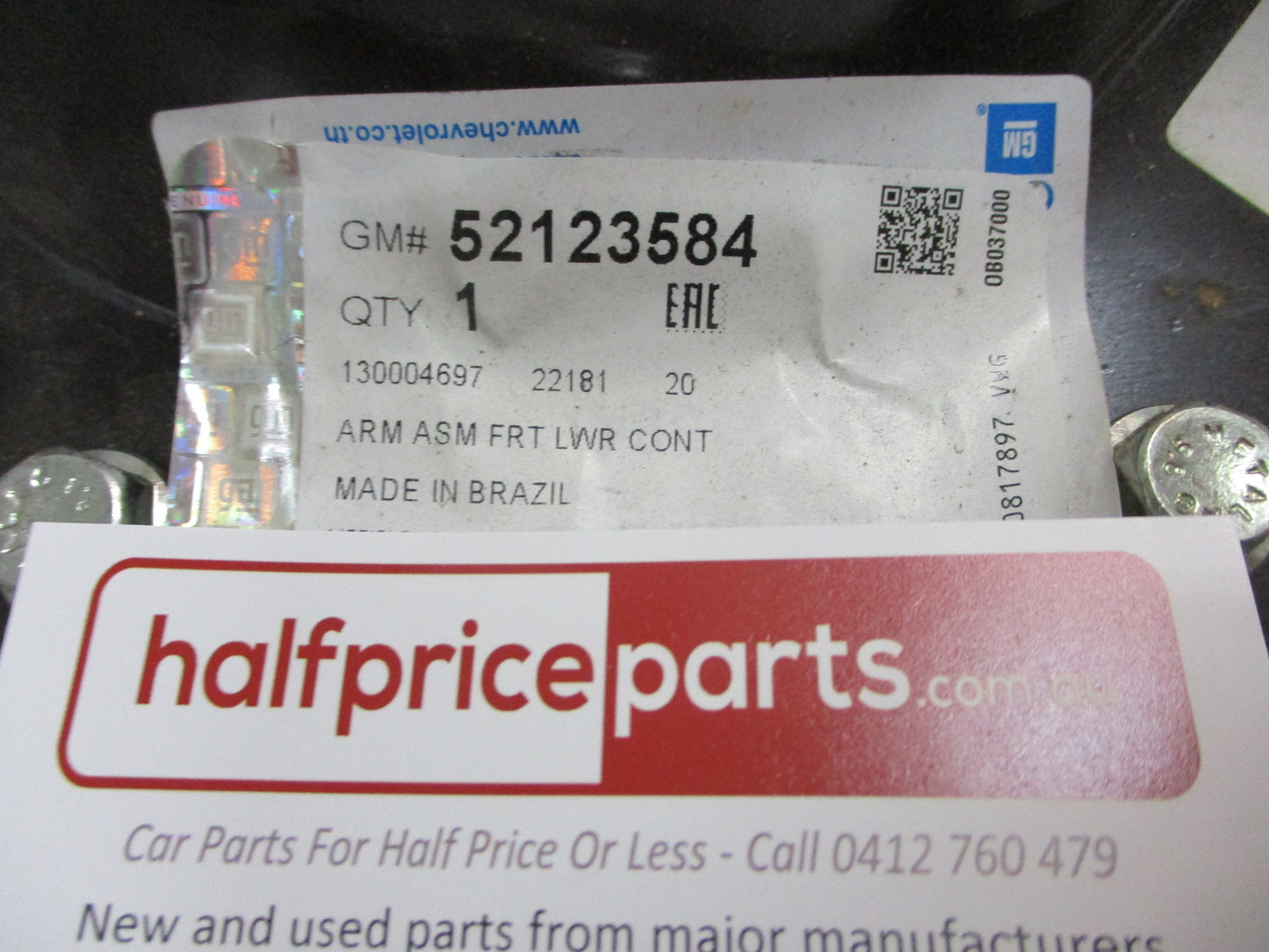 Holden RG Colorado Genuine Left Hand Upper Control Arm Assembly New Part
