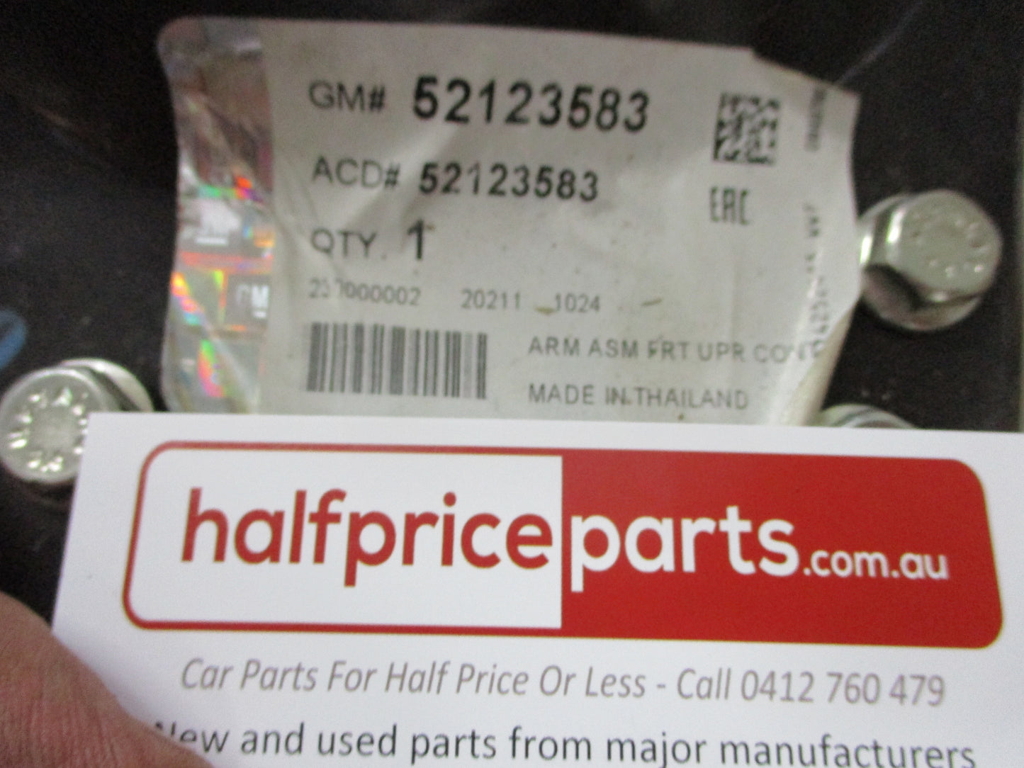 Holden RG Colorado Genuine Right Hand Upper Control Arm Assembley New Part