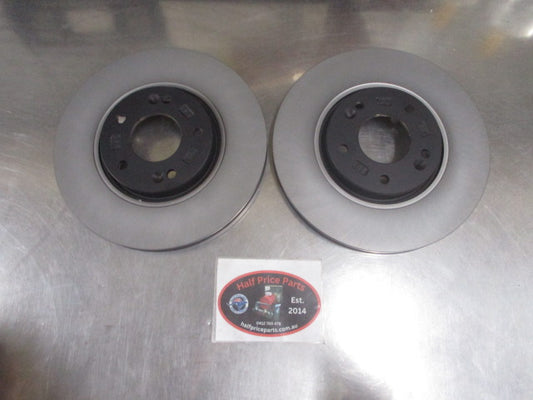 Hyundai I30/I40/IX35/Sonata/I45 Genuine Front Brake Rotor (Pair) New Part