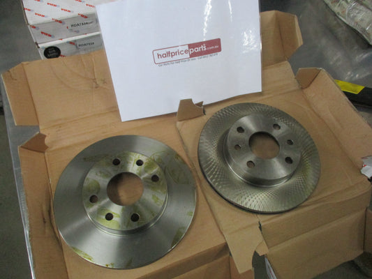 RDA Standard Front Disc Rotors (Pair) To Suit Holden Piazza New Part