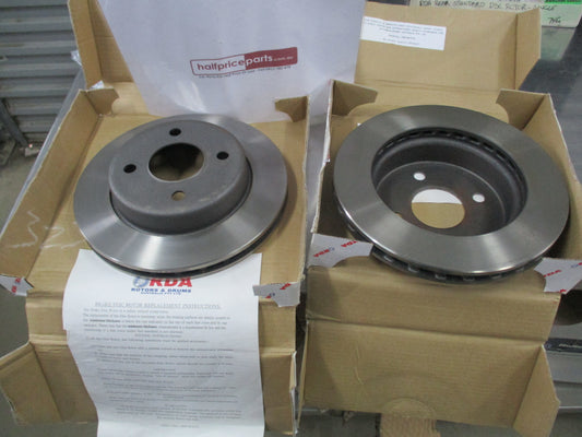 RDA Rear Disc Rotors (Pair) Standard Suits Ford Thunderbird New Part