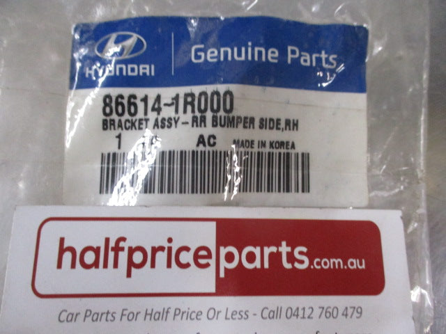 Hyundai Accent Sedan Genuine Right Hand Rear Side Bumper Bracket New Part.