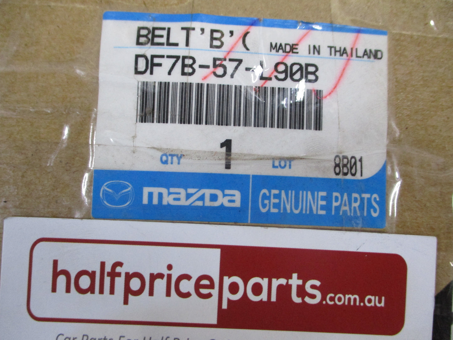 Mazda BT-50 UN Genuine Front Left Seat Belt Tensioner New Part