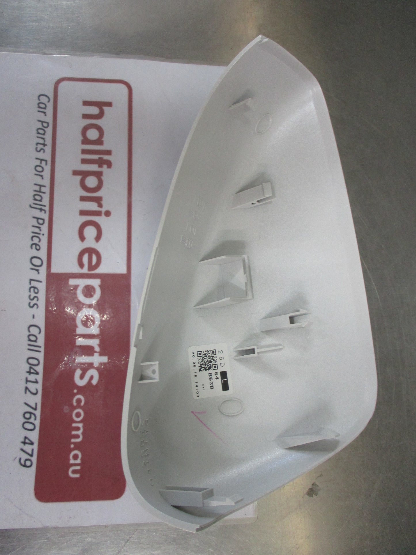 Mazda 6 Genuine Passenger Side Mirror Scalp (Snowflake White Pearl) New Part