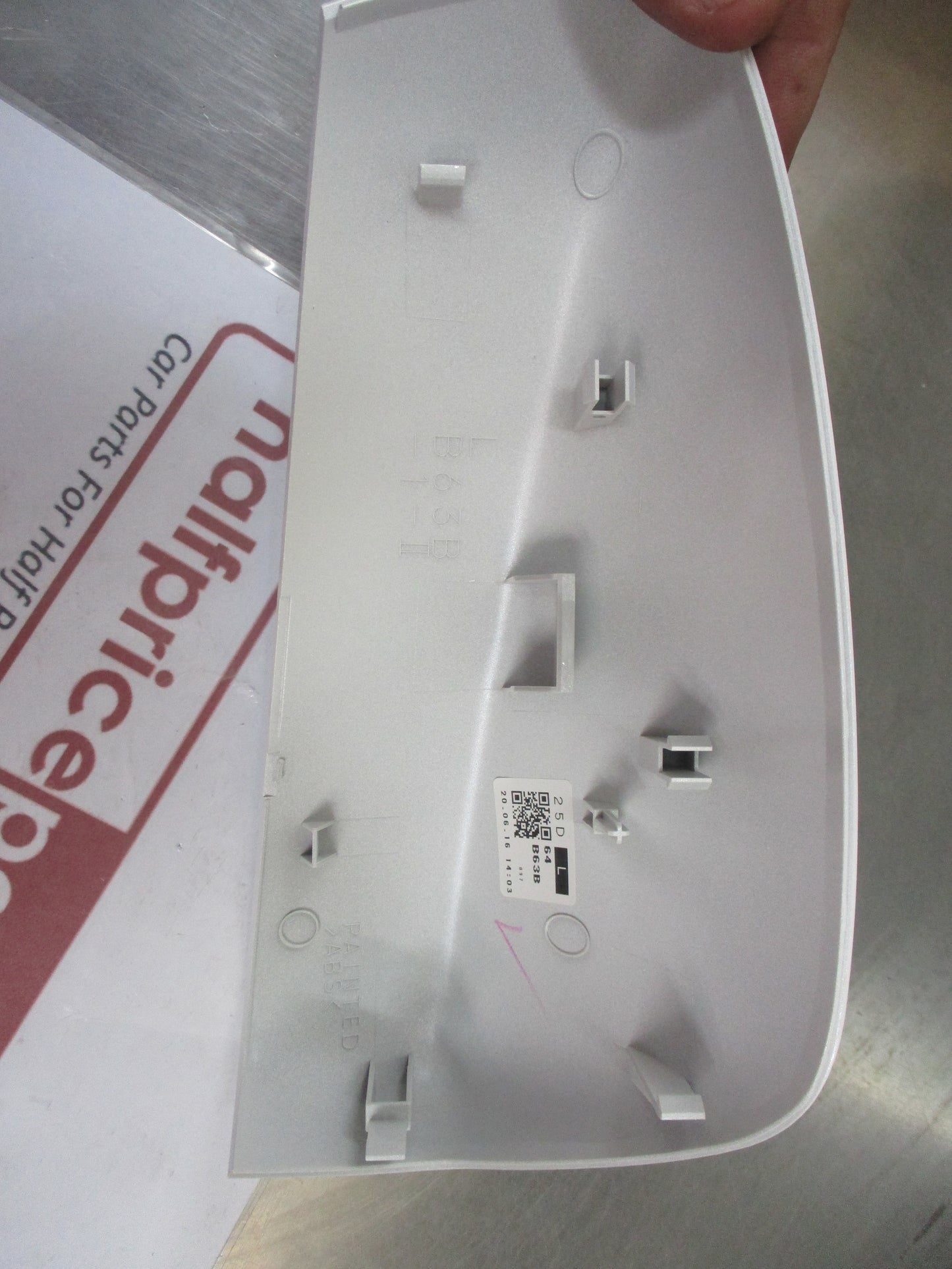 Mazda 6 Genuine Passenger Side Mirror Scalp (Snowflake White Pearl) New Part