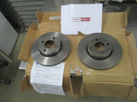 RDA Standard Front Disc Rotors (Pair) To Suit Audi 90 / Quattro / Cabriole New Part